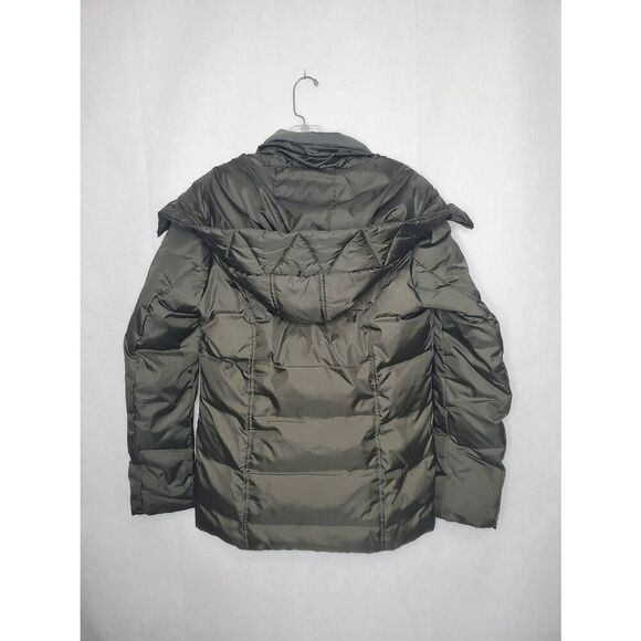 Hawke & Co Women's Down Hooded Puffer Coat Winter Ski Neutral - Picture 7 of 8